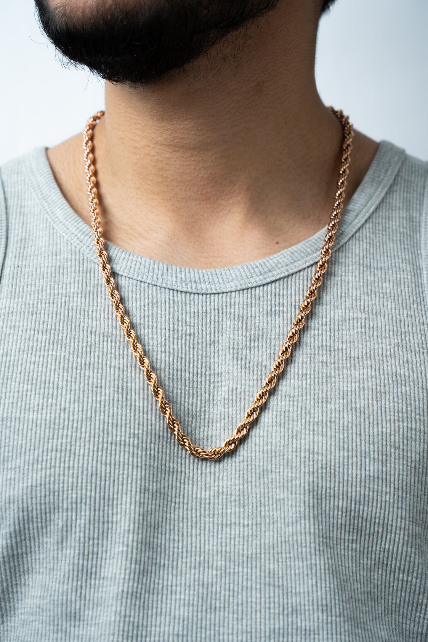 CADENA LAZO ROSA CABALLERO