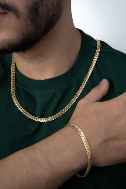 CADENA GRABADA CABALLERO