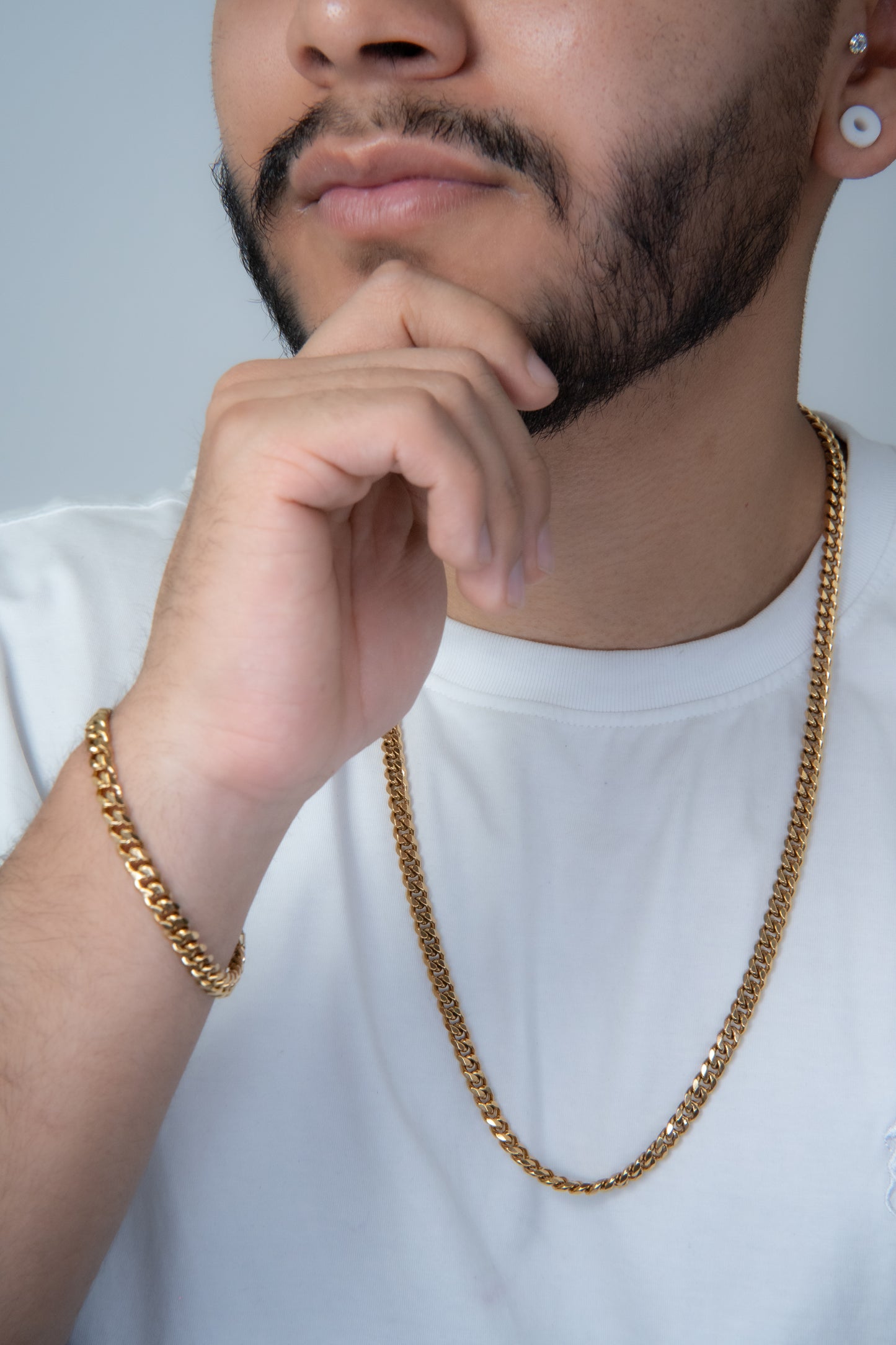 PULSERA CUBANA CABALLERO