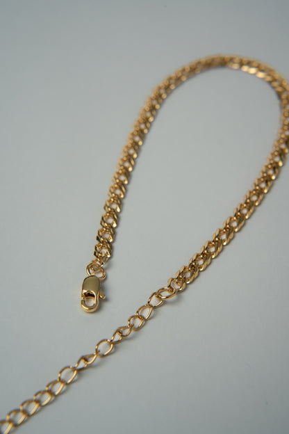 Combo ELYSIUM Cadena mas pulsera Entrelazada para dama