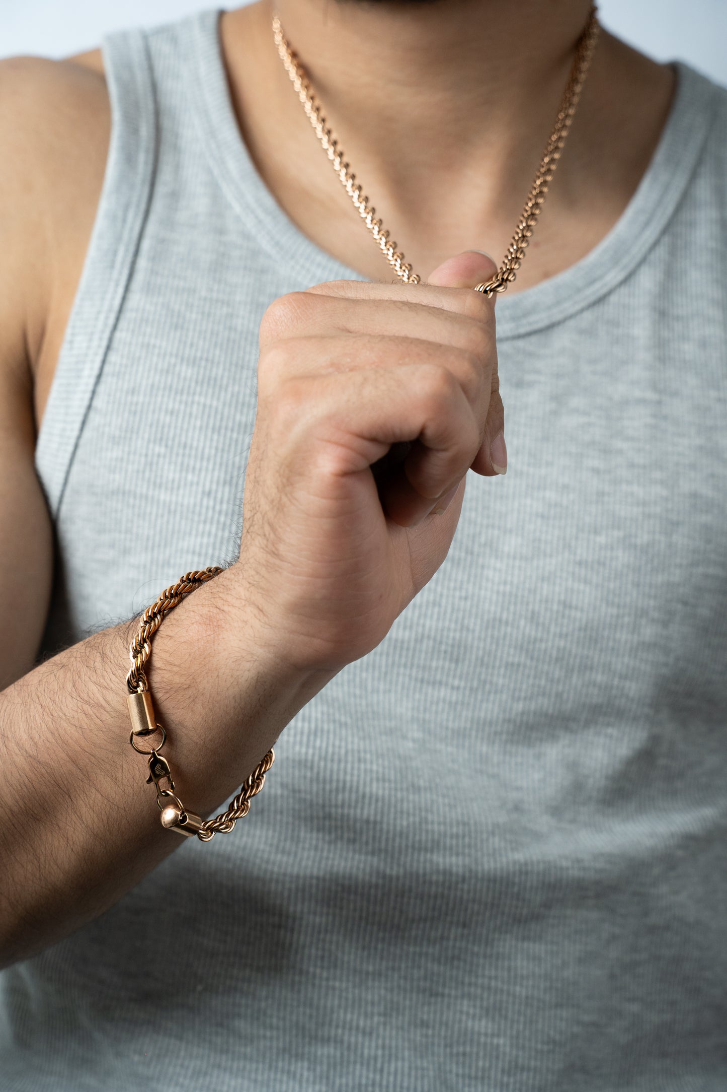 PULSERA LAZO ROSA CABALLERO
